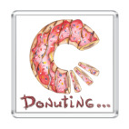 сладкая иллюстрация с пончиком