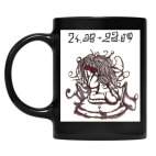 Кружка цветная UV-DTF