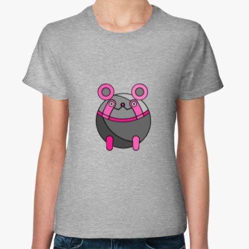 Женская футболка с принтом Upa Bear Steins;Gate