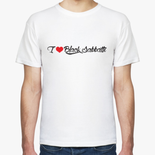 Футболка I love Black Sabbath