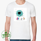 Мужская футболка органик