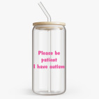 Банка с бамбуковой крышкой