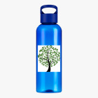 Прозрачная спортивная бутылка