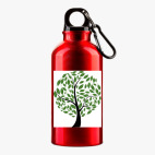 Металлическая бутылка 400 мл UV-DTF