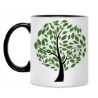 Кружка двухцветная