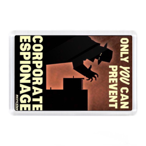 Магнит с принтом Fallout