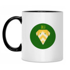 Кружка двухцветная