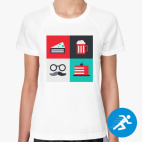 Женская спортивная футболка