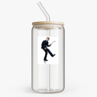 Банка с бамбуковой крышкой