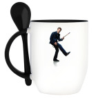 Кружка с ложкой