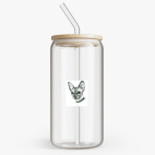 Банка с бамбуковой крышкой