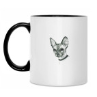 Кружка двухцветная