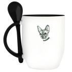 Кружка с ложкой