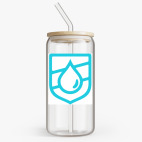 Банка с бамбуковой крышкой