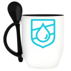 Кружка с ложкой