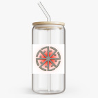 Банка с бамбуковой крышкой