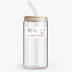 Банка с бамбуковой крышкой