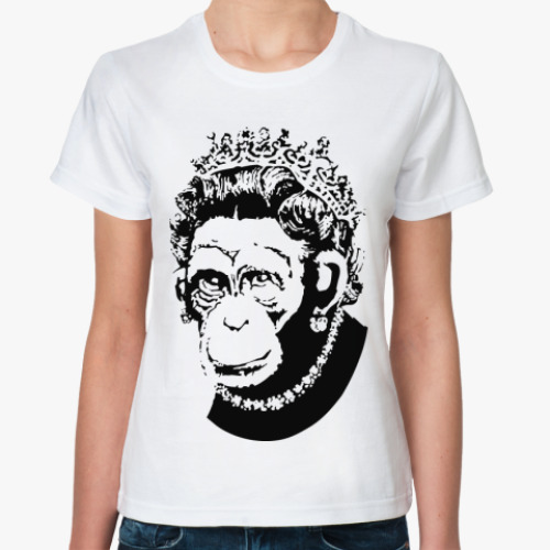 Классическая футболка ' Королева обезьян'