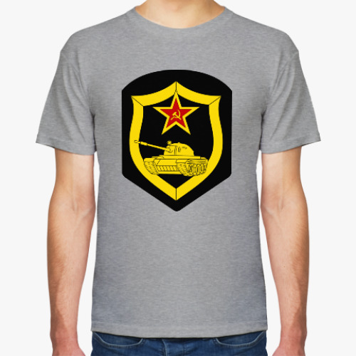 Футболка с принтом Танковые войска