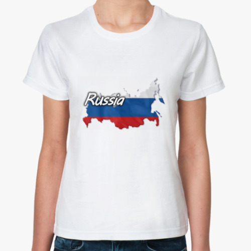 Классическая футболка Россия