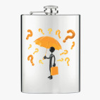 Фляжка стальная