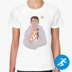 Женская спортивная футболка