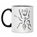 Кружка двухцветная