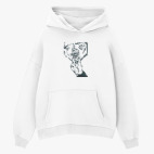 Толстовка худи оверсайз