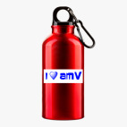 Металлическая бутылка 400 мл UV-DTF