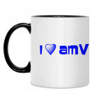 Кружка двухцветная