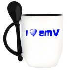 Кружка с ложкой