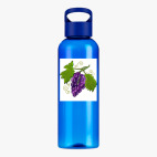 Прозрачная спортивная бутылка