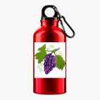 Металлическая бутылка 400 мл UV-DTF