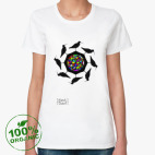 Женская футболка органик