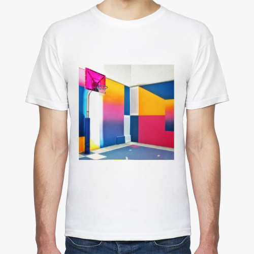 Футболка с принтом Принт геометрия
