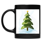 Кружка цветная UV-DTF