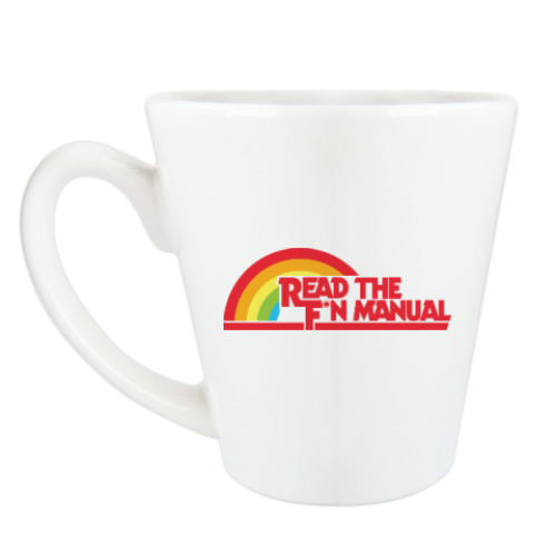 Чашка Латте Read the fucking manual RTFM