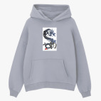 Толстовка худи оверсайз