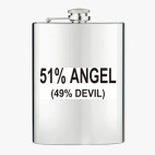 Фляжка стальная