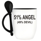 Кружка с ложкой