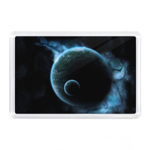 Магнит с принтом Планеты