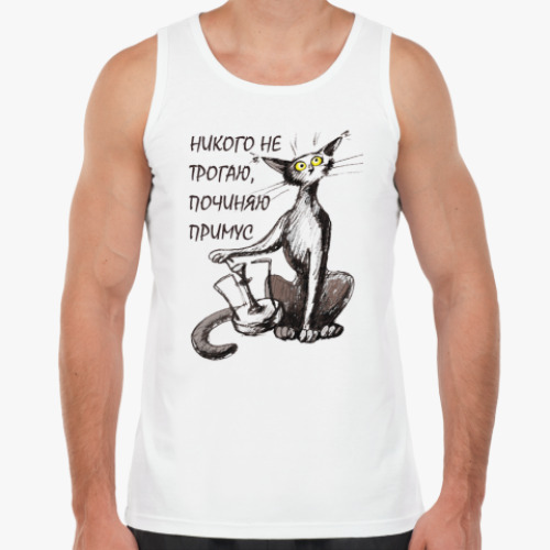 Майка с принтом Кот Бегемот