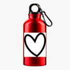 Металлическая бутылка 400 мл UV-DTF