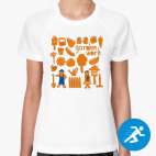 Женская спортивная футболка