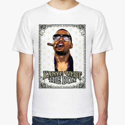 Футболка с принтом The Don  футболка