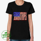 Женская футболка органик