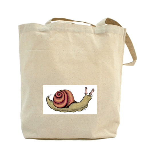 Сумка шоппер с принтом SafeSexSnail