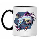 Кружка двухцветная