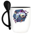 Кружка с ложкой