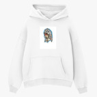 Толстовка худи оверсайз